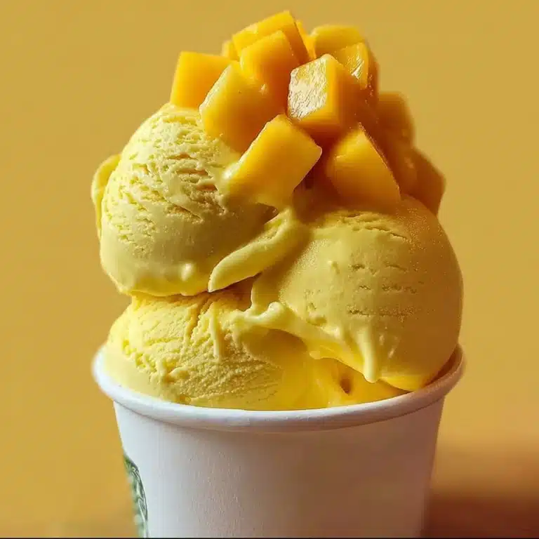 Mango ice cream recipe