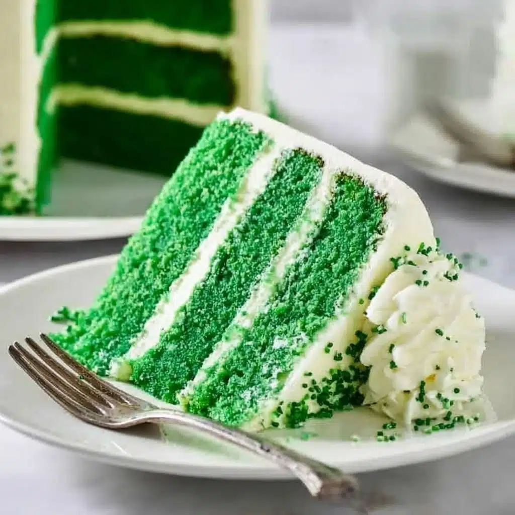 Green velvet cake recipe