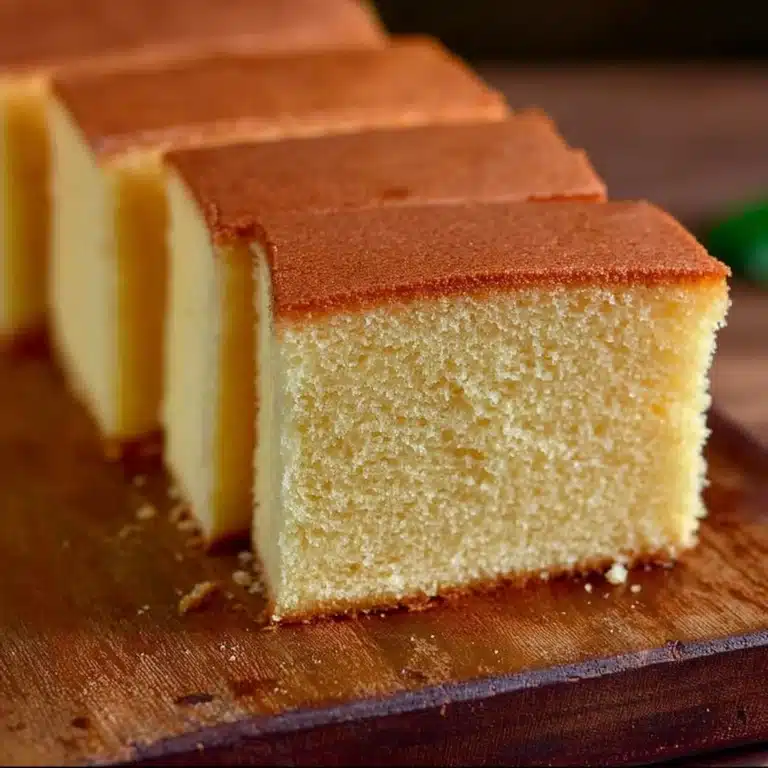 Japanese Castella Cake Recipe