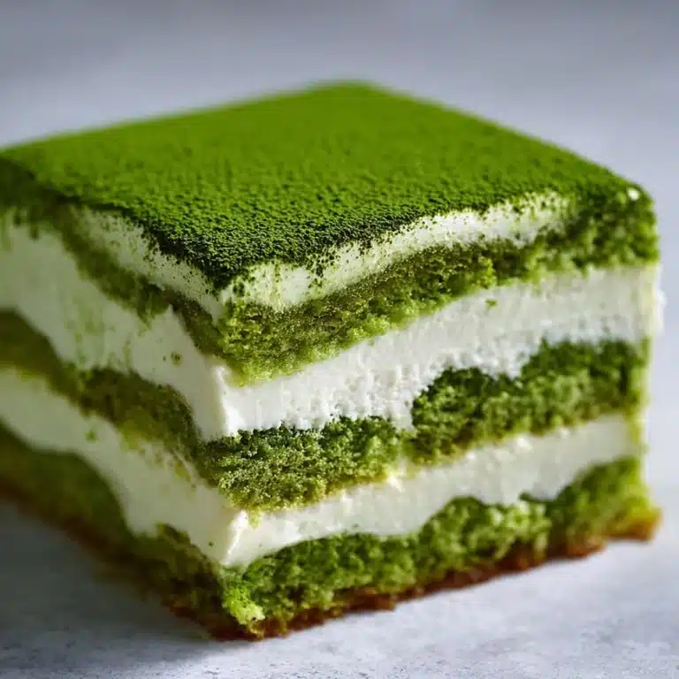 Matcha Tiramisu Recipe