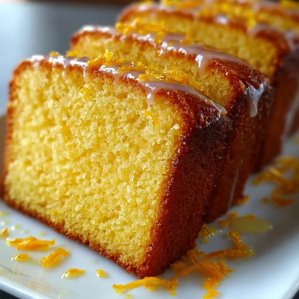 Orange Pound Cake Recipe