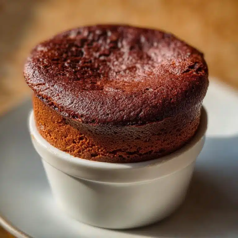 Decadent Chocolate Soufflé Recipe