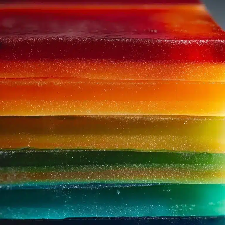 Layered Jello Delight Recipe