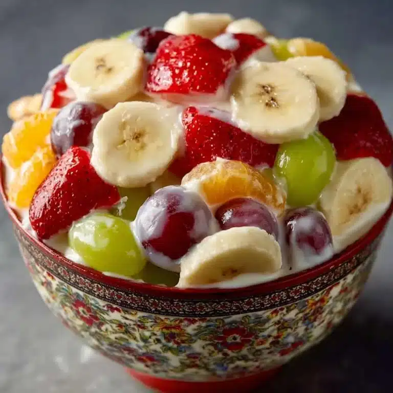 Creamy Fruit Salad Recipe