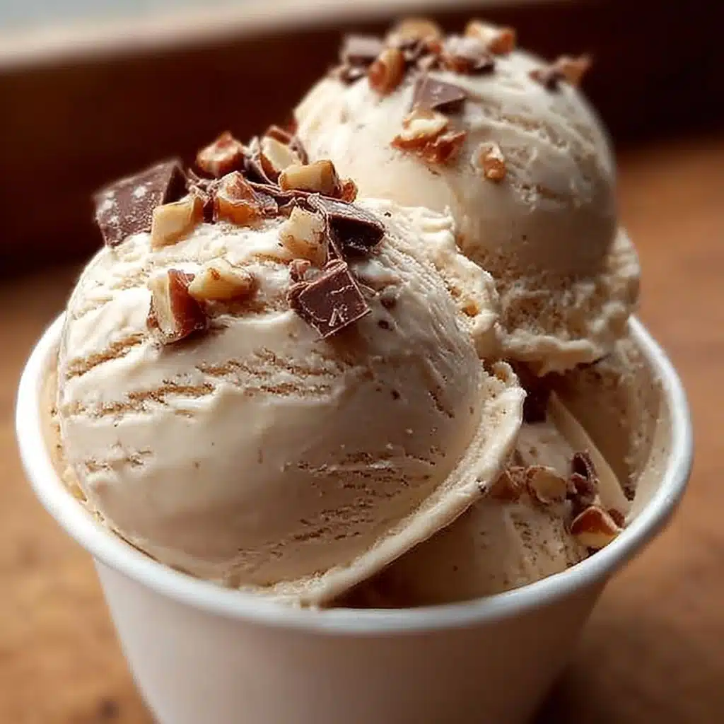 Homemade Butterfinger Ice Cream Recipe