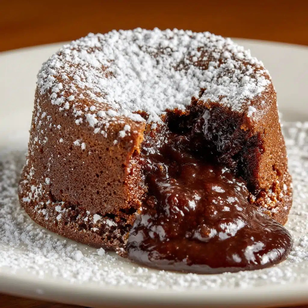 Spelt Chocolate Fondant Cakes Recipe