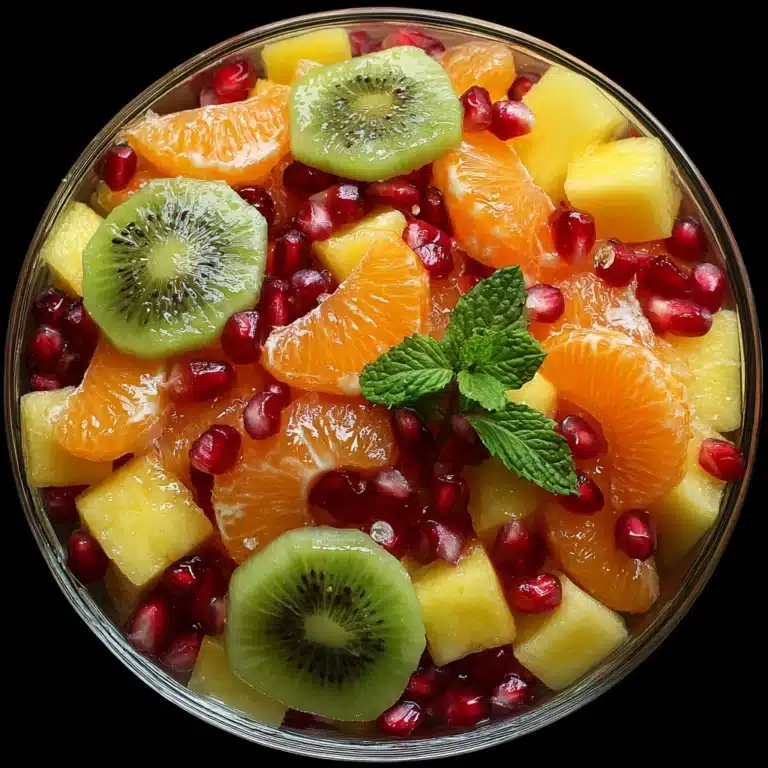 Tropical Rainbow Fruit Salad Recipe