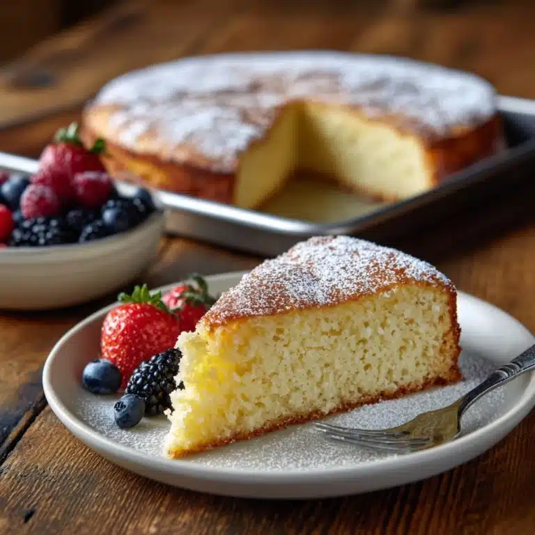 Healthy Almond Flour Cake Recipe