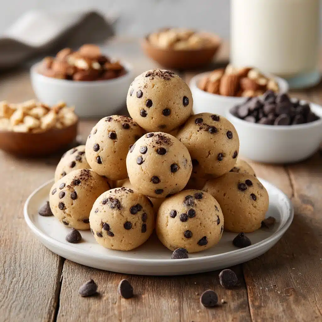 Chewy Almond Chocolate Chip Bites Recipe