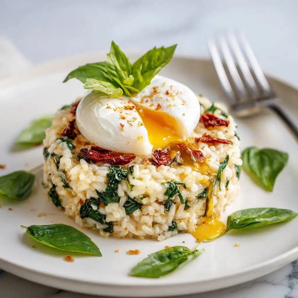 mato Risotto with a Melting Burrata Core Recipe