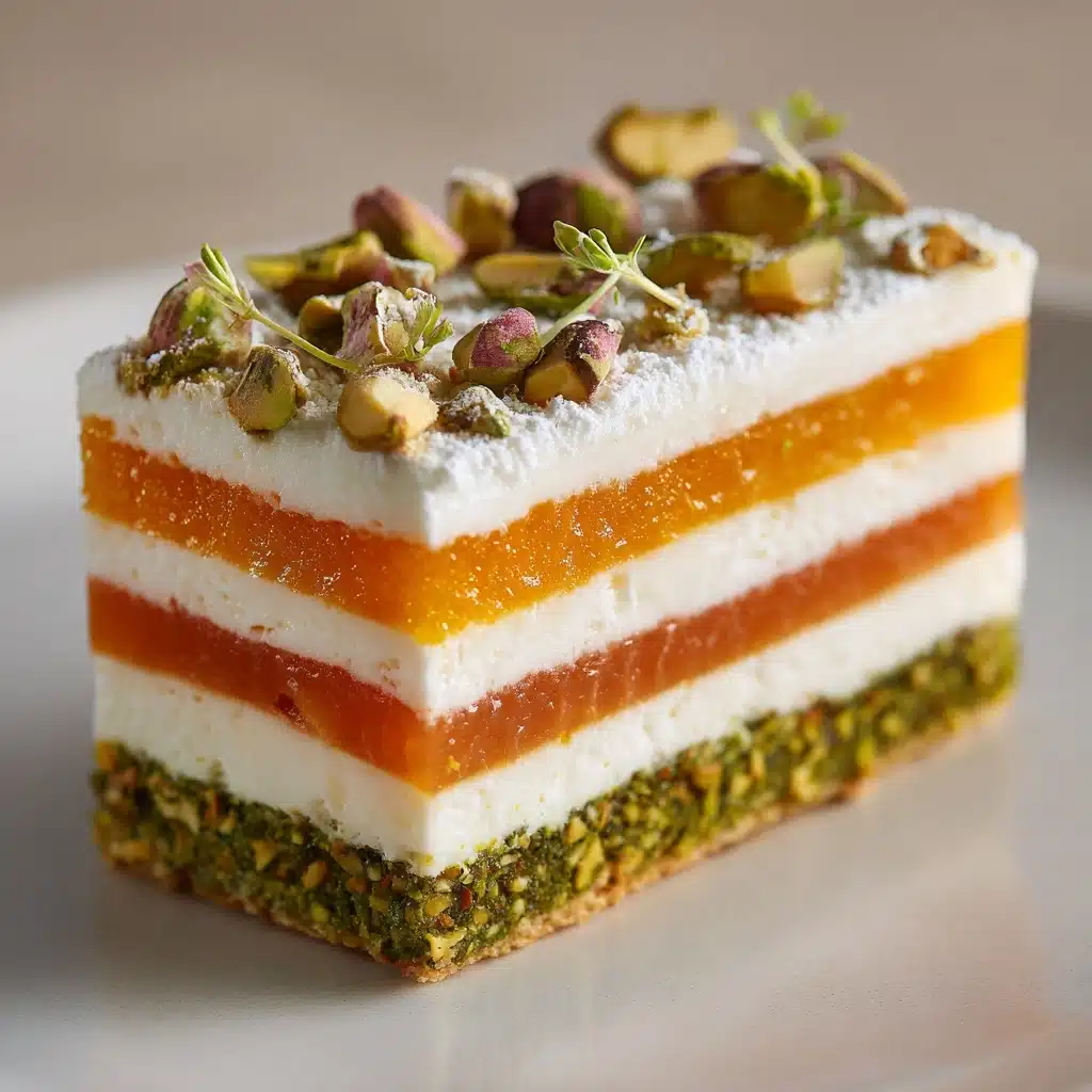 tato & Feta Terrine with Pistachio Crust Recipe
