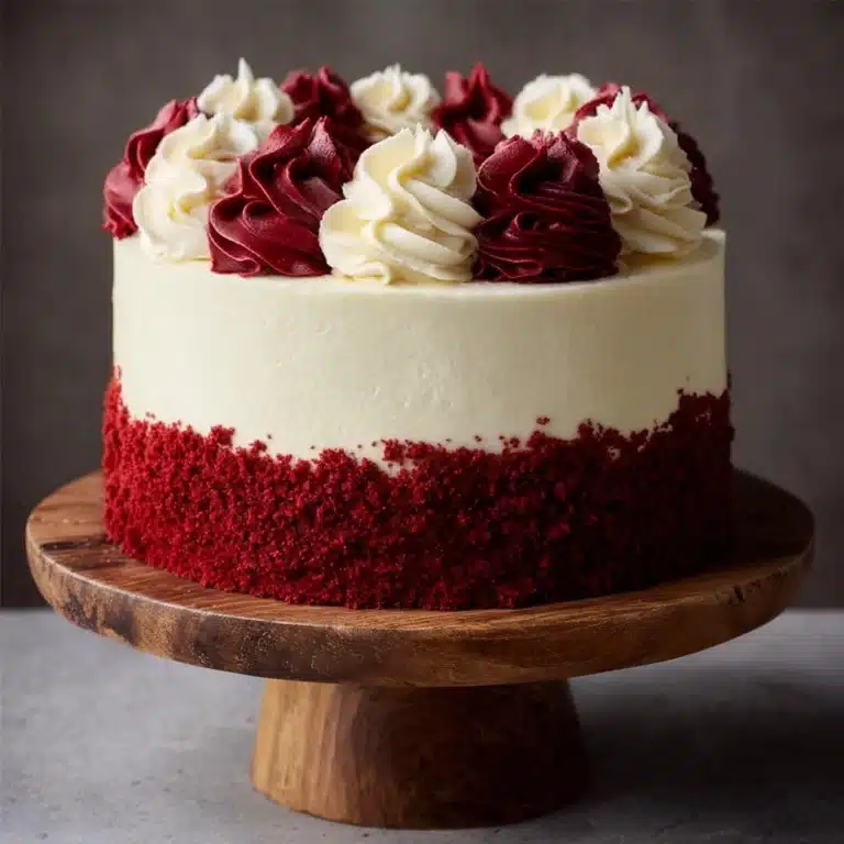 Red Velvet Buttermilk Cake with Cream Cheese Frosting Recipe