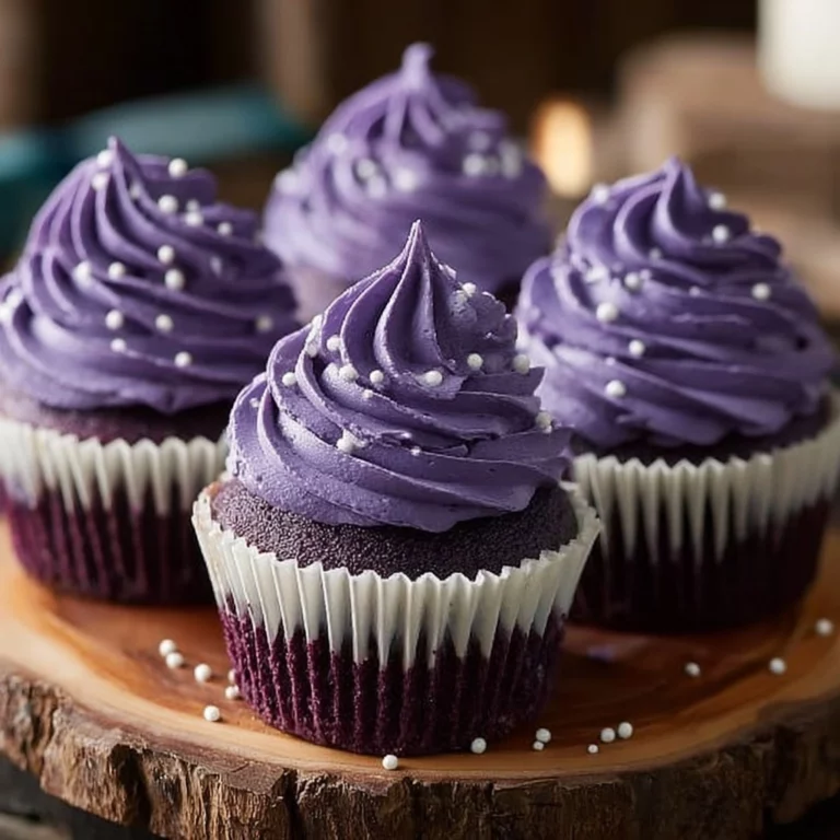 Moist Ube Cupcake Recipe (No Oven Needed!) Recipe