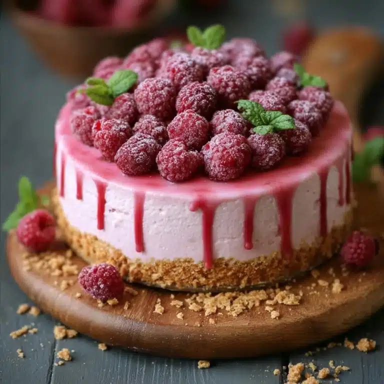 Pink Velvet Raspberry Cheesecake Recipe