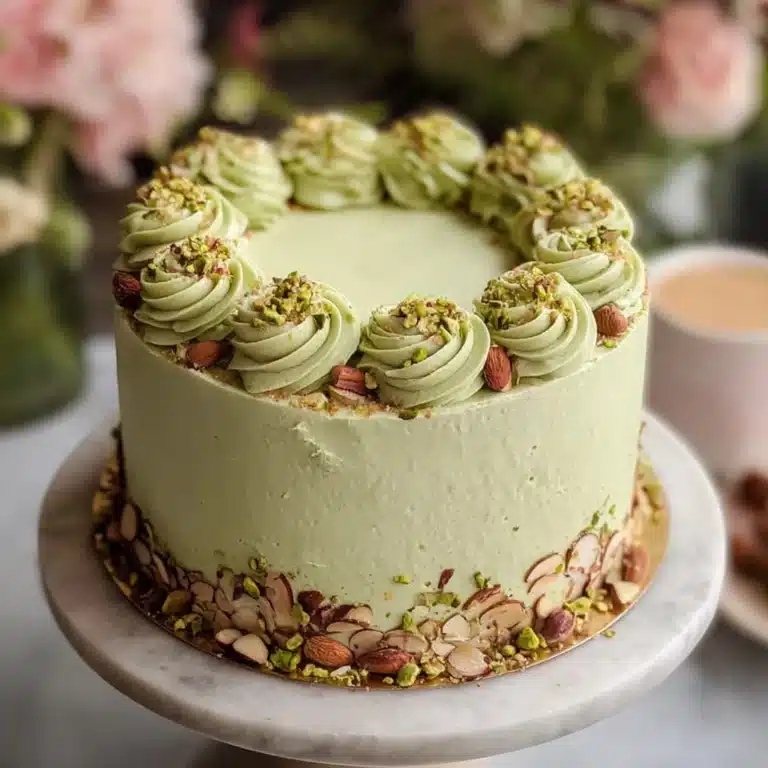 Homemade Pistachio Cake Recipe