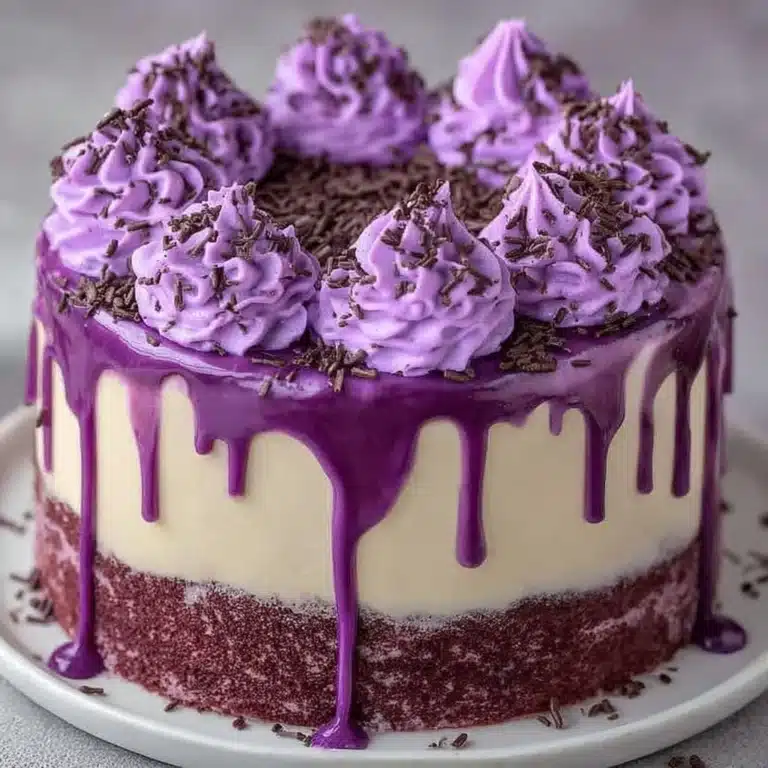 Stunning Purple Velvet Dream Cake Recipe