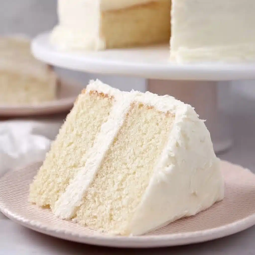 White Velvet Cake Recipe