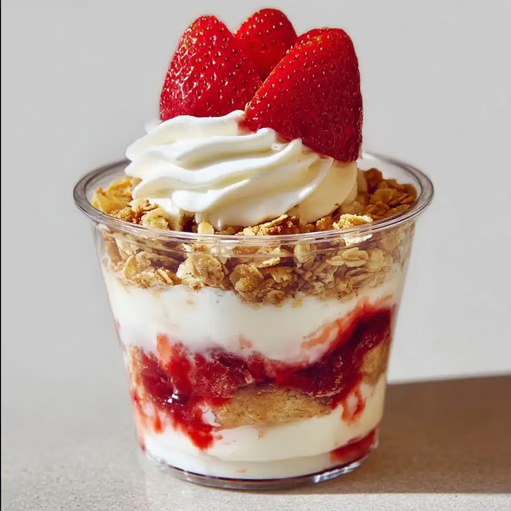 No-Bake Strawberry Cheesecake Parfaits Recipe