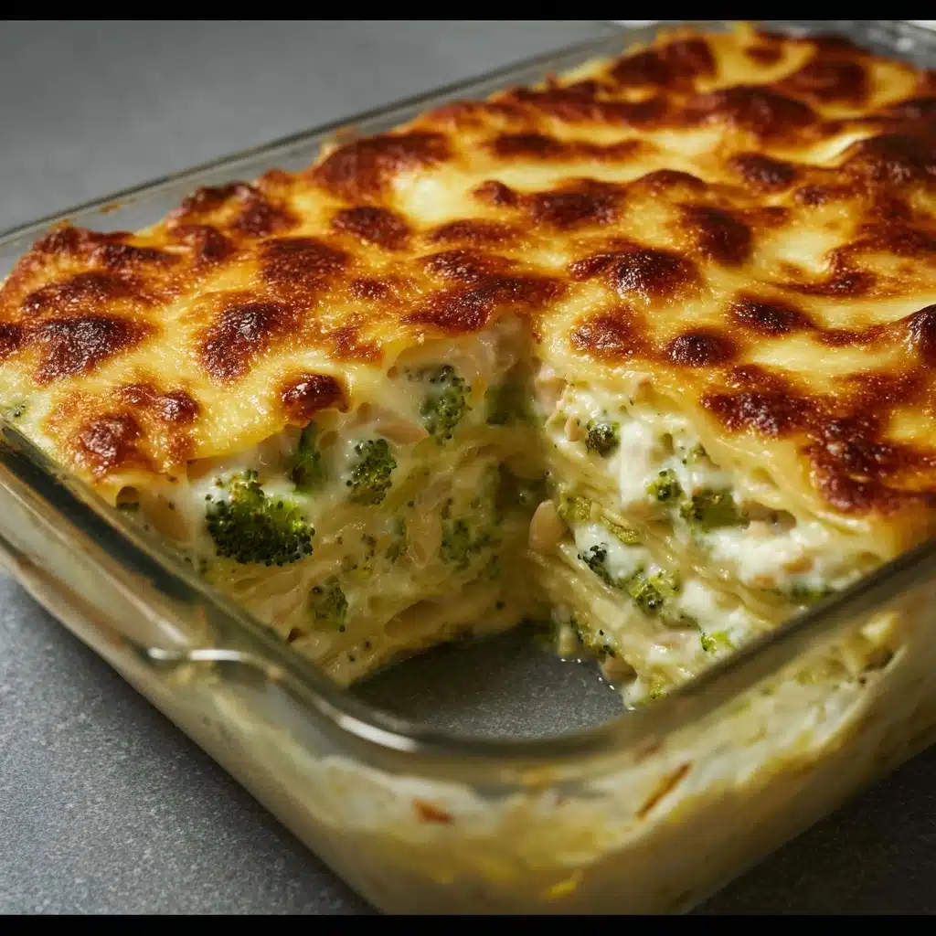 Chicken and Broccoli Lasagna Recipe