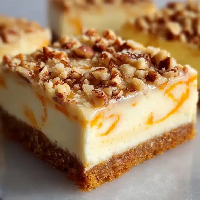 Carrot Cheesecake Bars Recipe