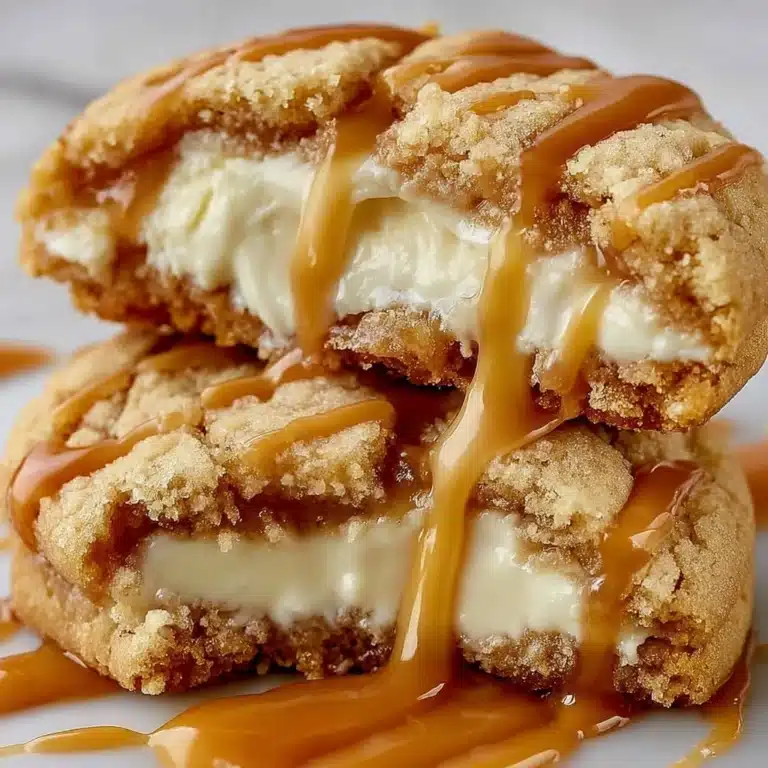 Caramel Cheesecake Cookies Recipe