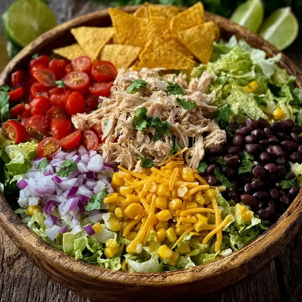 Tex-Mex Taco Chicken Chopped Salad Recipe