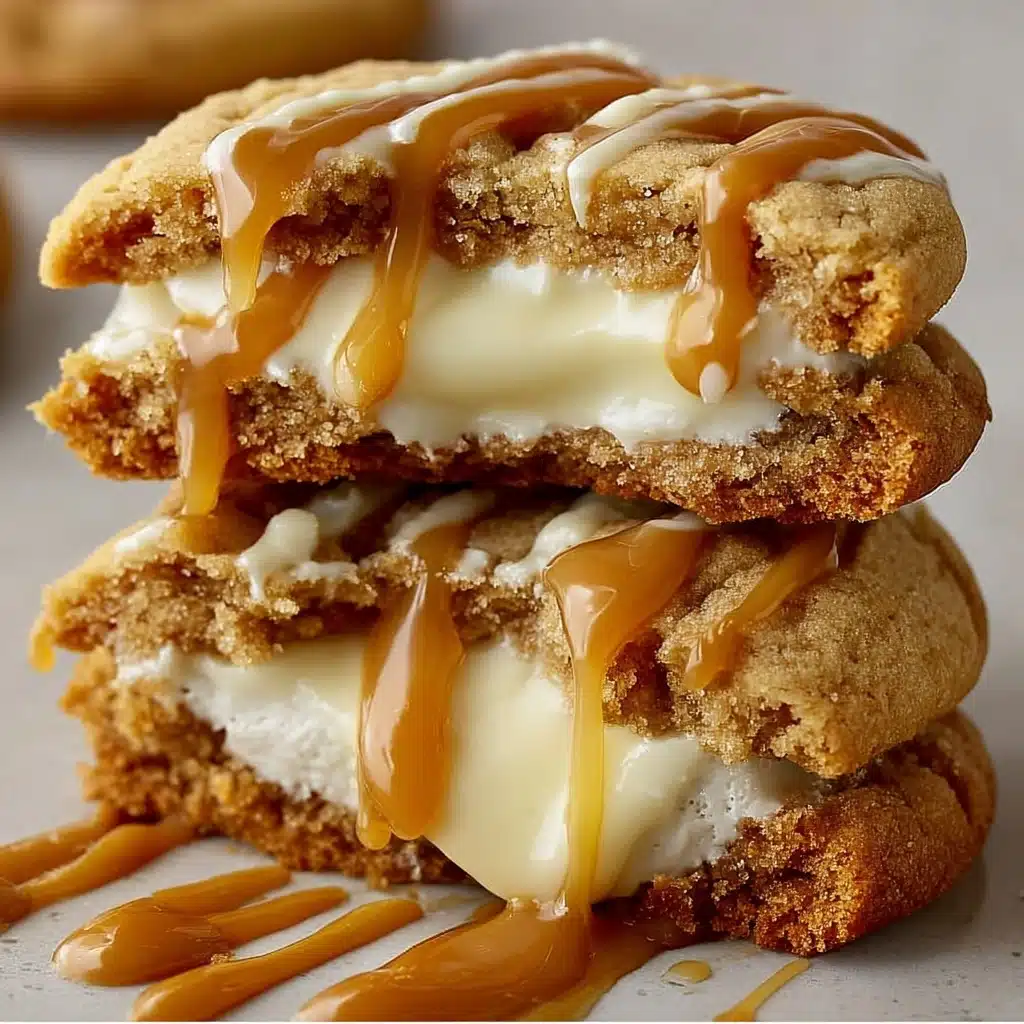 Caramel Cheesecake Cookies Recipe