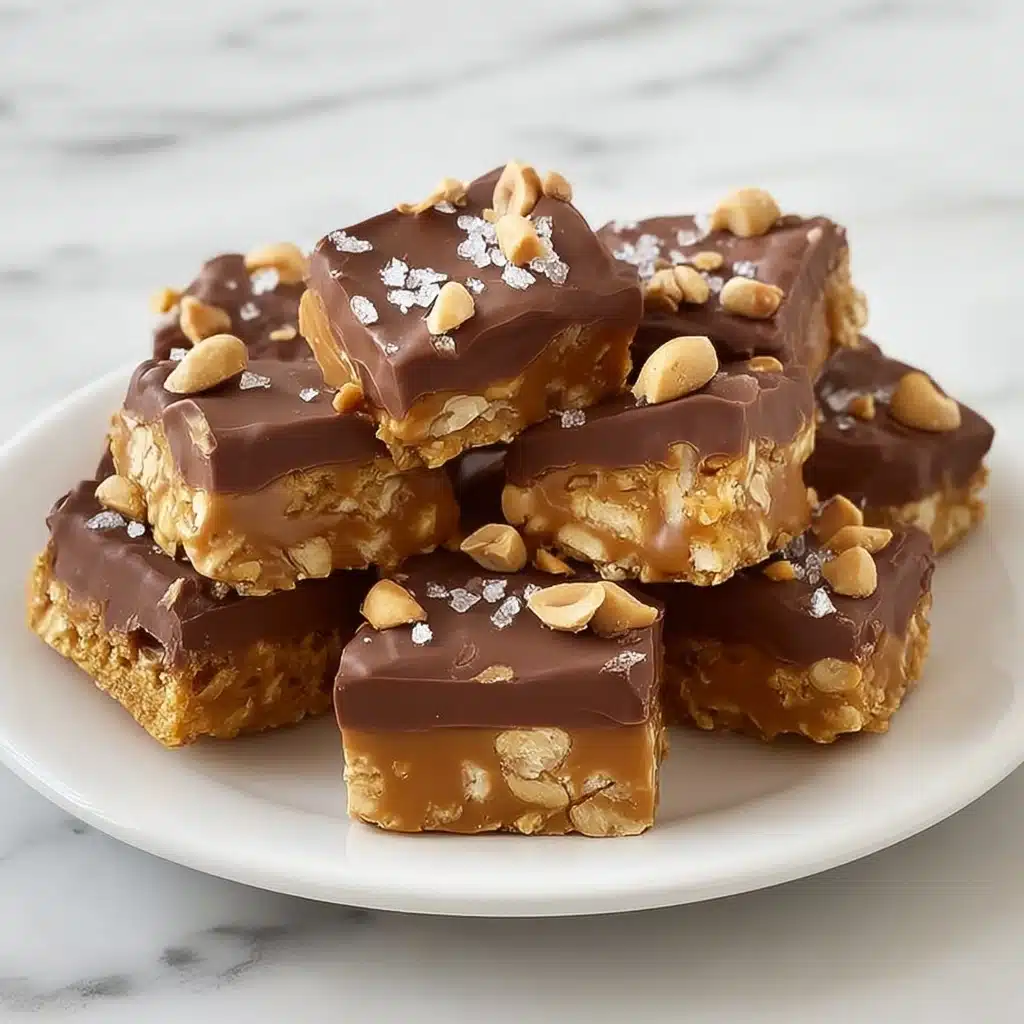 No-Bake Peanut Butter Pretzel Clusters Recipe