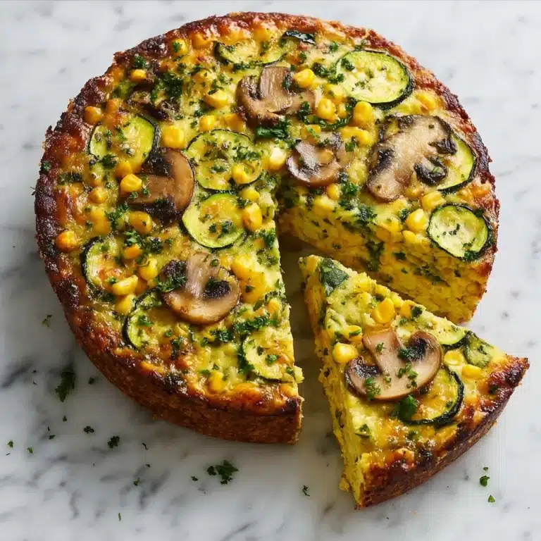 Sweet Corn and Zucchini Pie Recipe