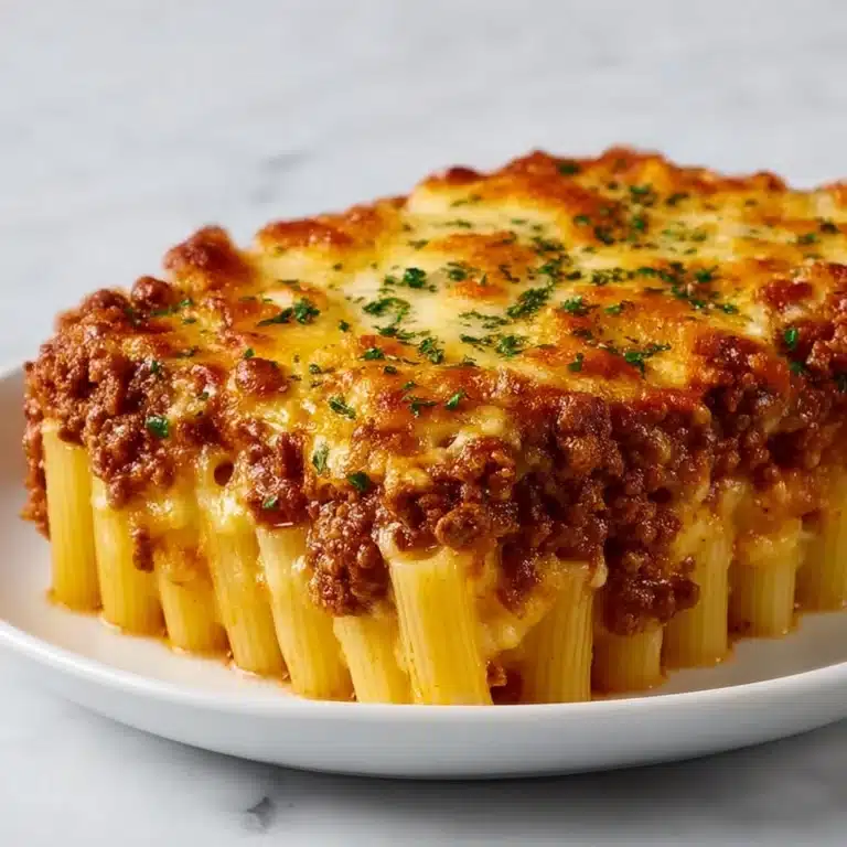Meatloaf and Cheddar Shells Casserole Recipe