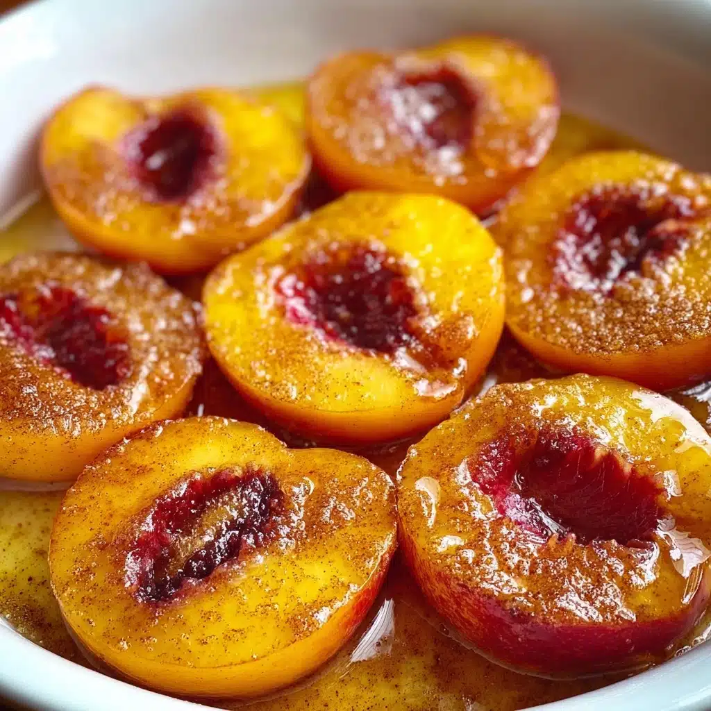 Honey Roasted Peaches Recipe