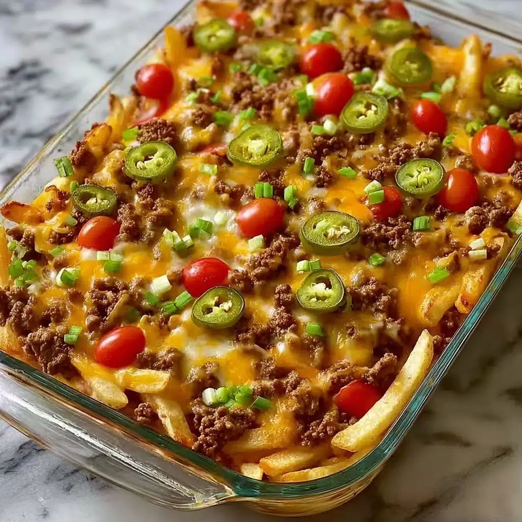 Cheeseburger and Fries Casserole Recipe - Recipe Image