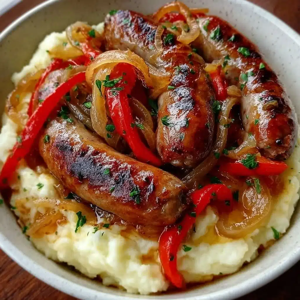 Rustic Italian Sausage with Peppers and Onions Recipe