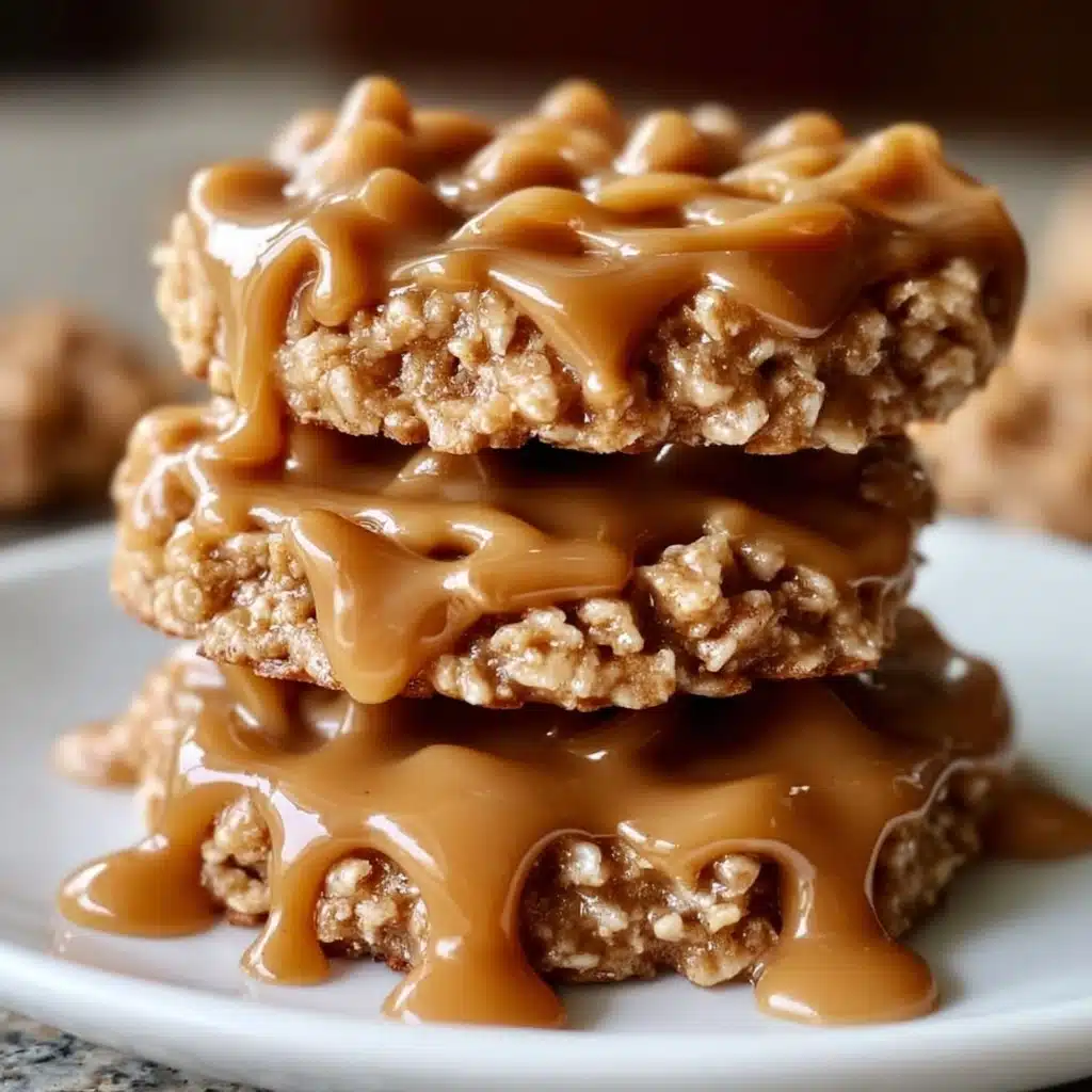 No-Bake Salted Caramel Cookies Recipe
