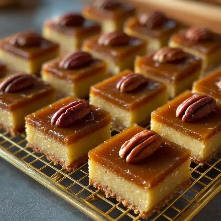Easy Pecan Pie Bars Recipe