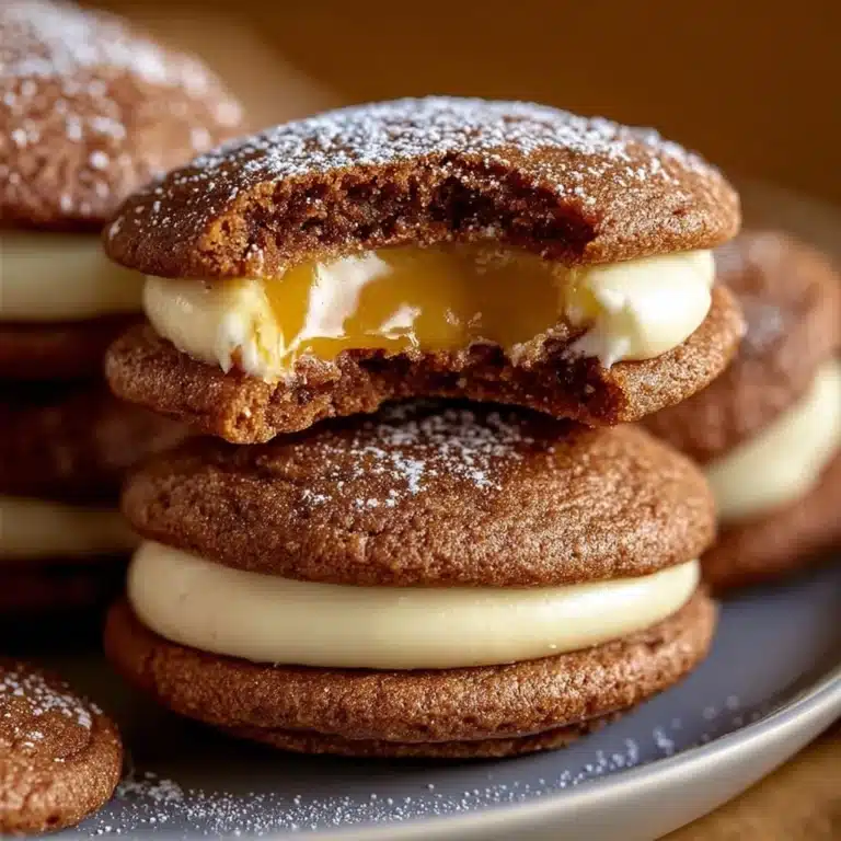 Apple Cider Whoopie Pie Cookies with Caramel Filling Recipe