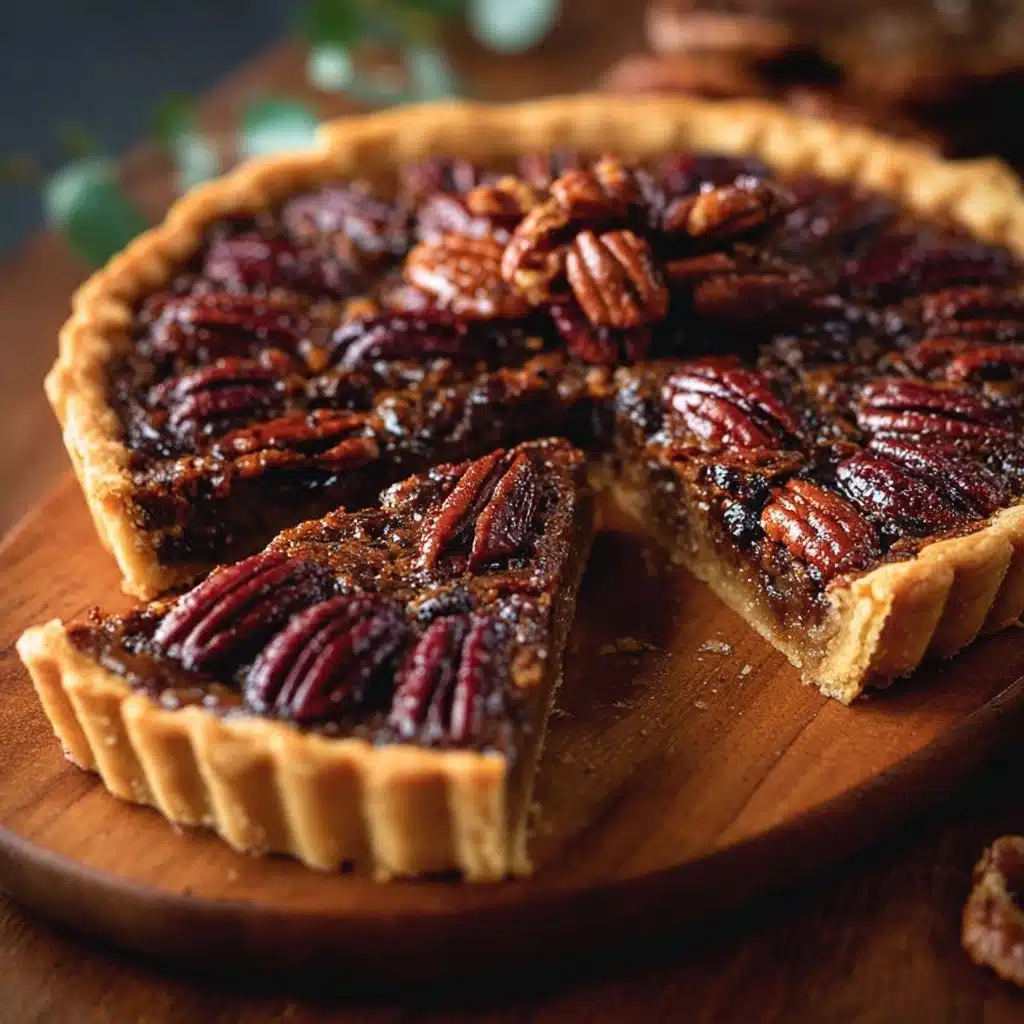 Rich Texas Chocolate Pecan Pie with a Gooey Fudge Center Recipe