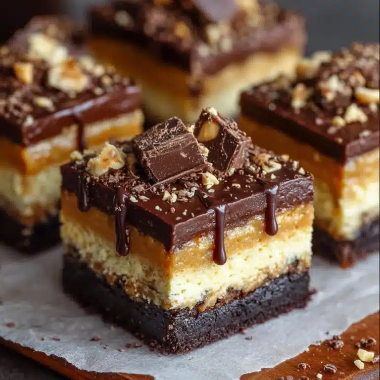 Butter & Chocolate Swirl Cheesecake Bars Recipe