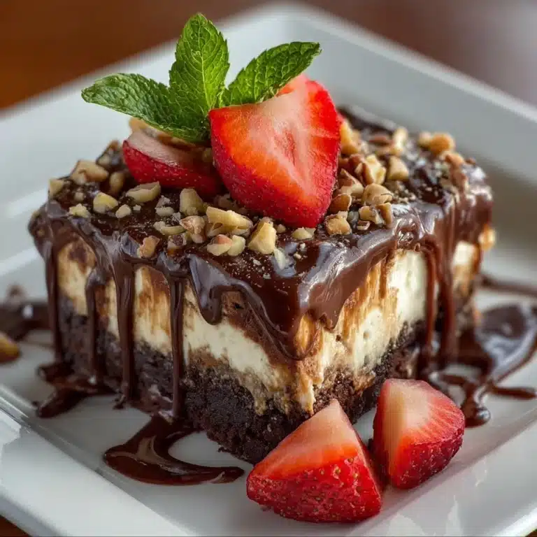 e Cake with Creamy Peanut Butter Drizzle Recipe