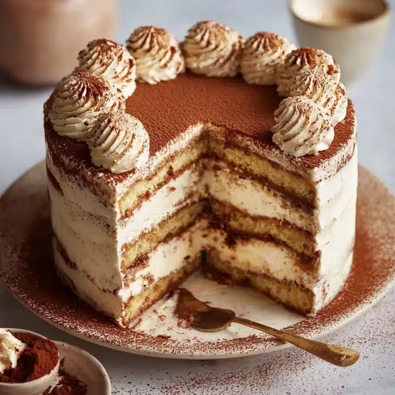 Tiramisu Layer Cake Recipe