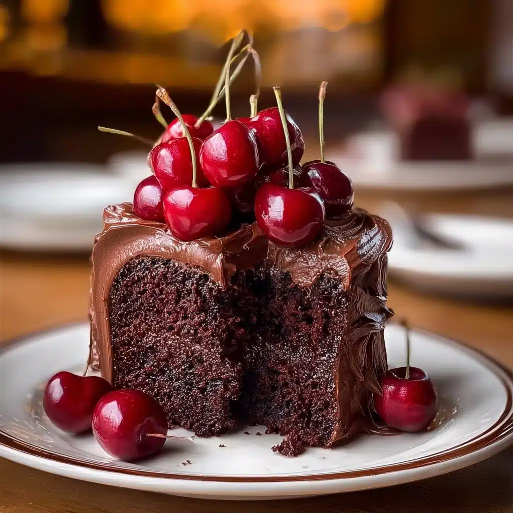 Chocolate Cherry Cake Recipe