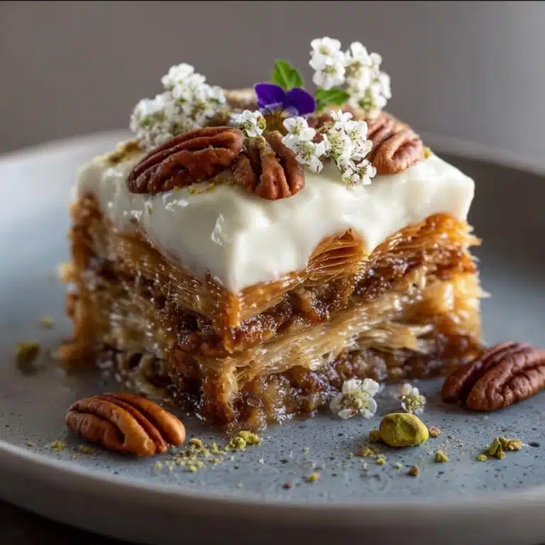 Decadent Pecan Pie Lasagna with Creamy Layers Recipe