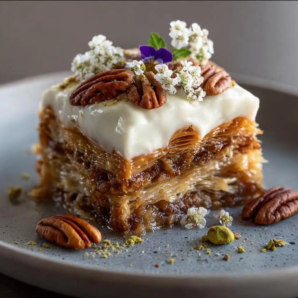 Decadent Pecan Pie Lasagna with Creamy Layers Recipe - Recipe Image