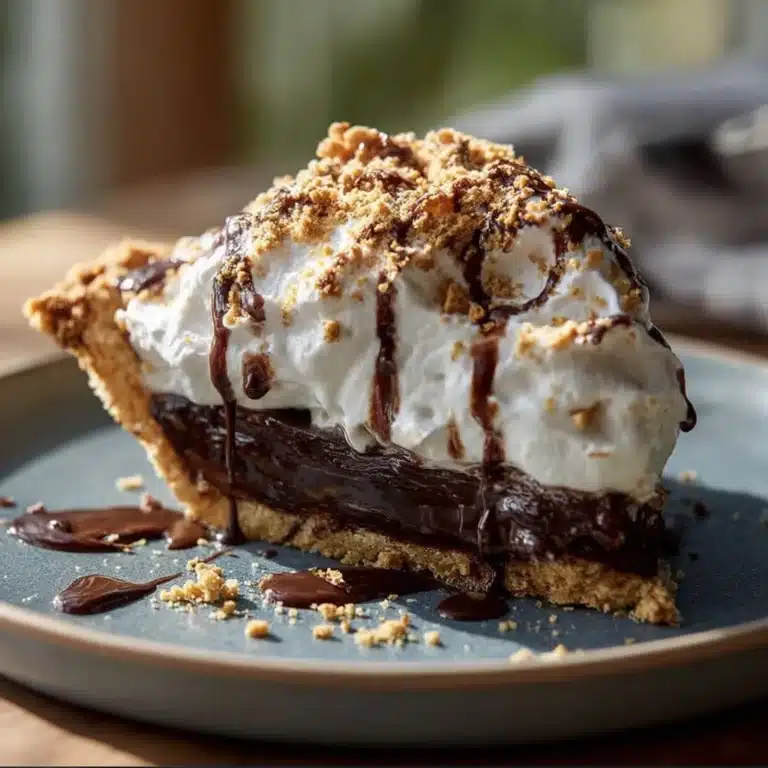 Decadent Texas Trash Pie with Chocolate, Nuts & Caramel Recipe