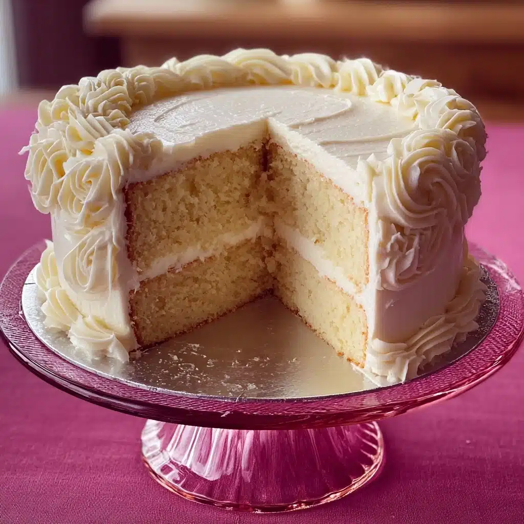 Buttermilk Cake with Buttercream Frosting Recipe