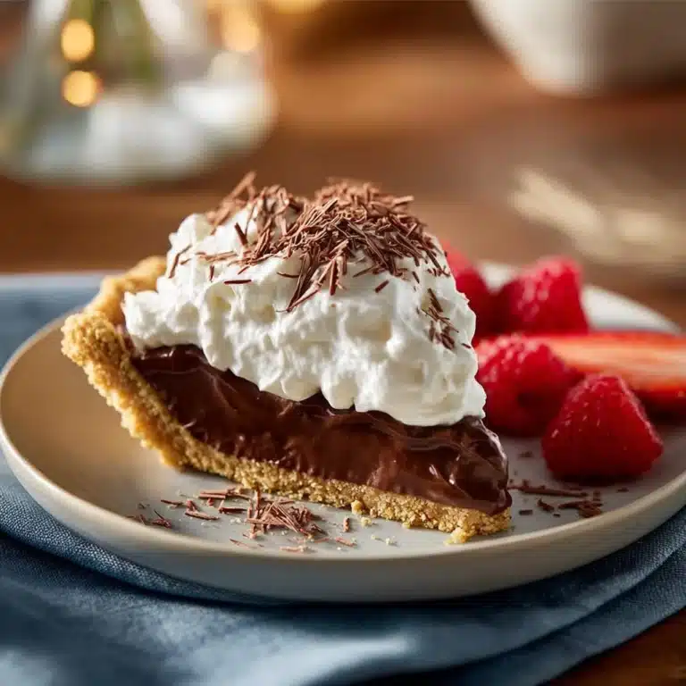 Paula Deen’s Rich and Creamy Chocolate Pie Recipe