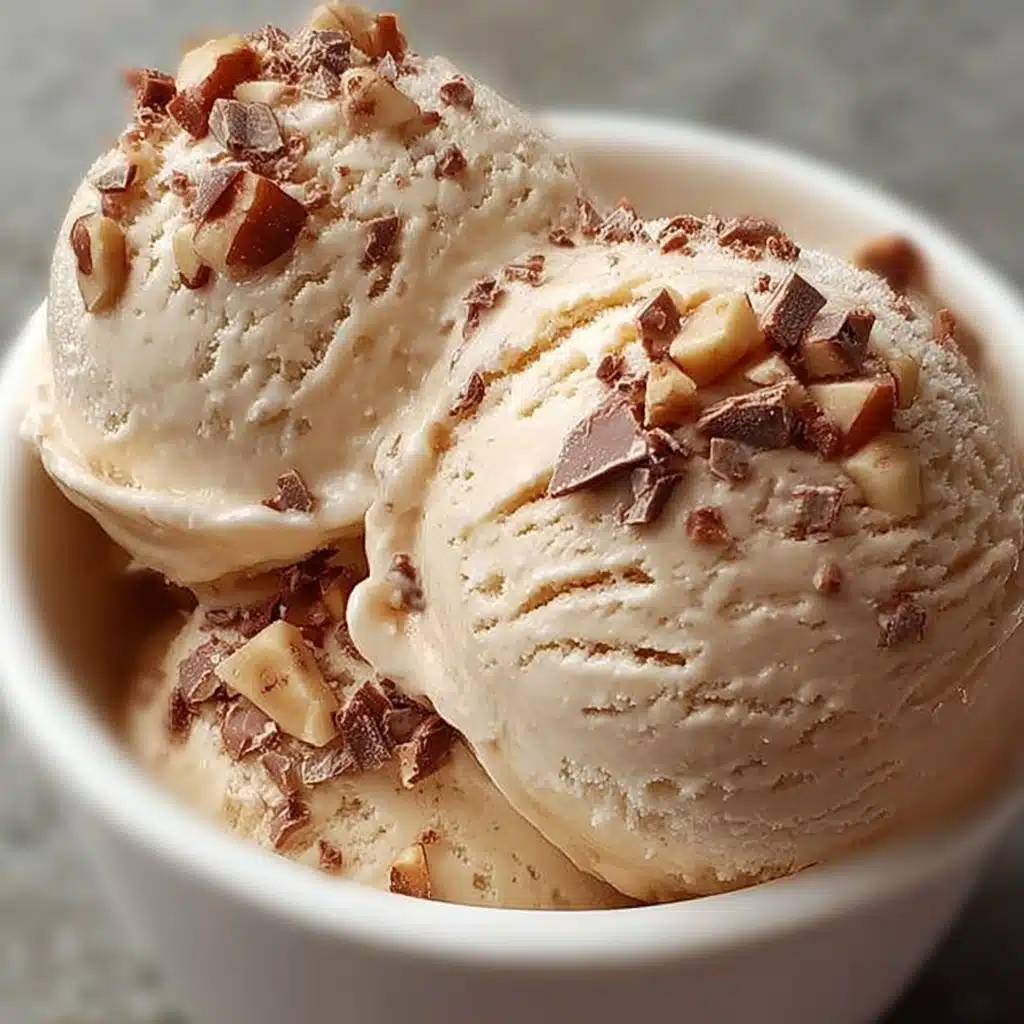 Homemade Butterfinger Ice Cream Recipe