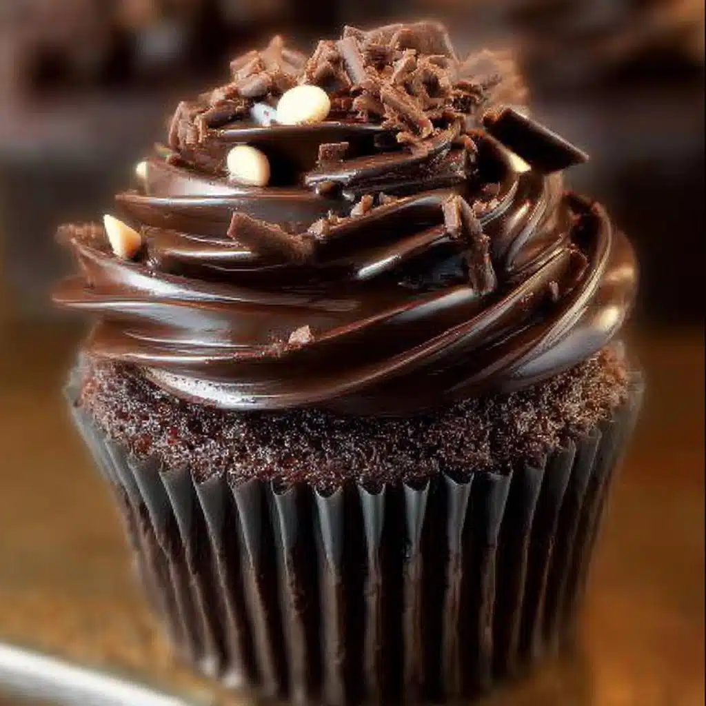 Chocolate Fudge Cupcakes Recipe - Recipe Image
