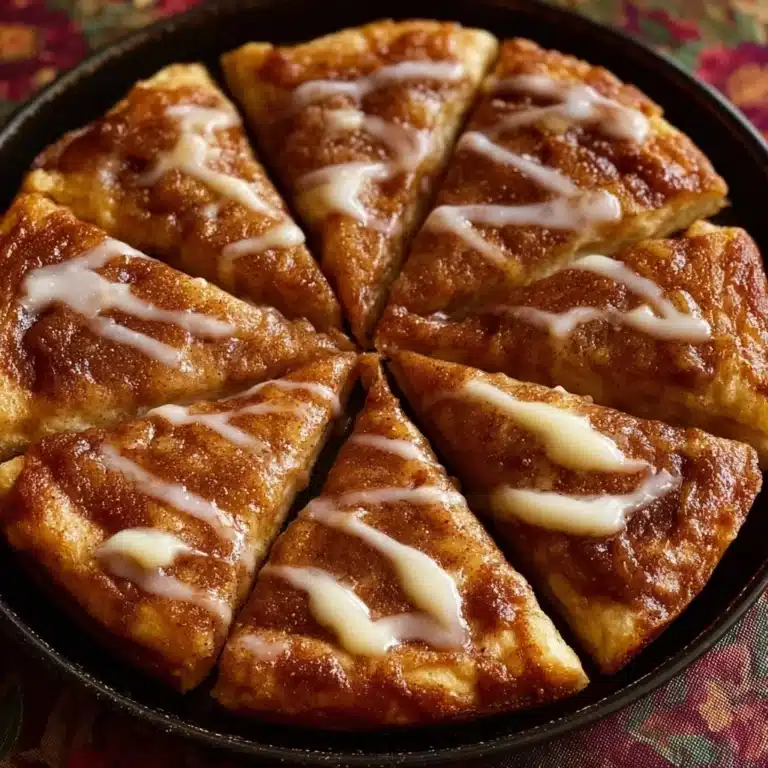 Cinnamon-Sugar Pizza Made with Crescent Rolls Recipe