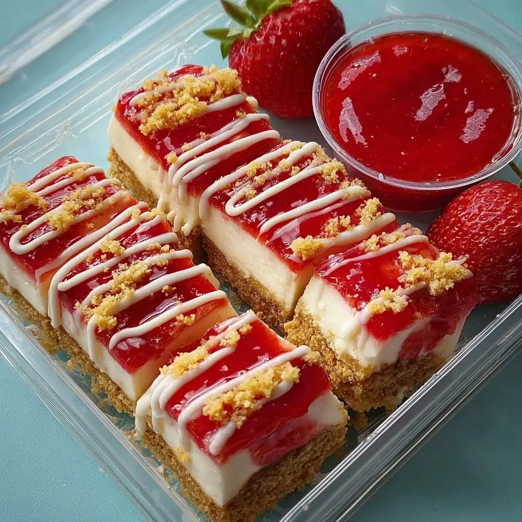 Strawberry Crunch Cheesecake Chunks Recipe